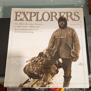 Explorers Hardcover Book By Andrea De Porti, Printed In Italy